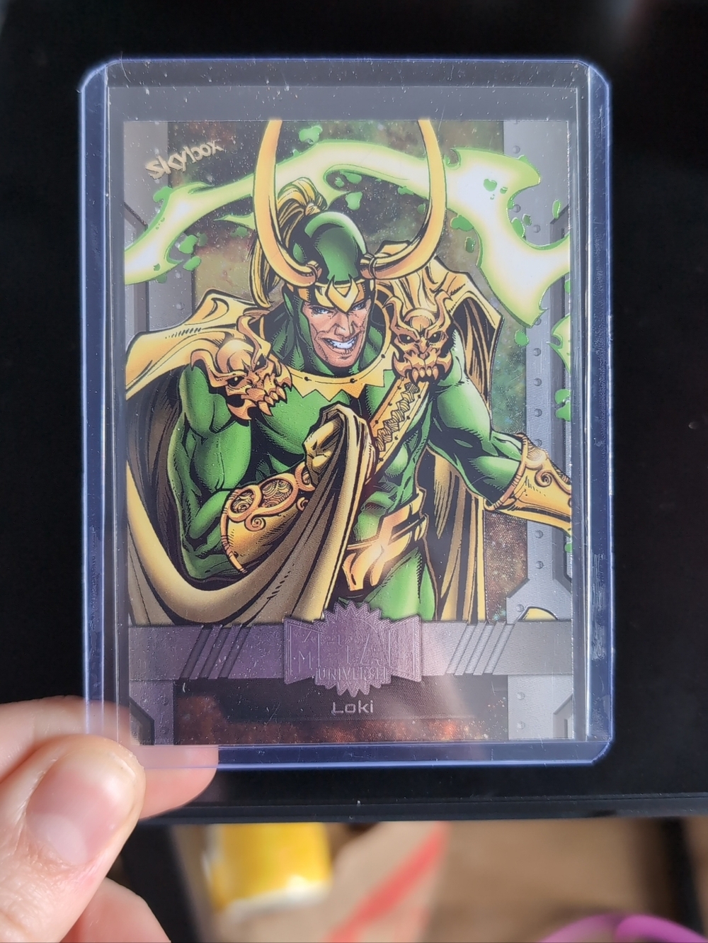 3$ Add On⭐2024 Marvel Metal Universe Avengers Loki Card